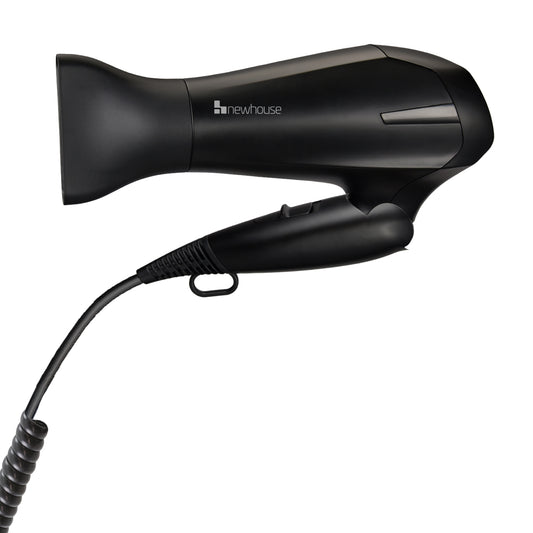Foldable Spiral Cord Hair Dryer
